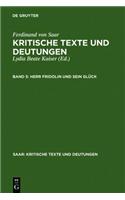 Herr Fridolin Und Sein Glück