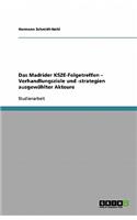 Madrider KSZE-Folgetreffen - Verhandlungsziele und -strategien ausgewählter Akteure
