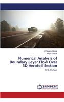 Numerical Analysis of Boundary Layer Flow Over 3D Aerofoil Section