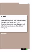 Konkretisierungslast und Überprüfbarkeit von Geheimschutzgründen im Zusammenhang mit verteidigungs- und sicherheitsspezifischen öffentlichen Aufträgen