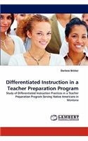 Differentiated Instruction in a Teacher Preparation Program