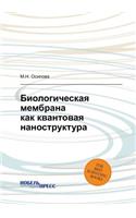 Биологическая мембрана как квантовая ст