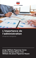 L'importance de l'administration