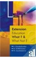 Extension Education What? And What Not? 01 Edition
