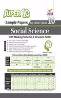 Super 10 Sample Papers for Cbse Class 10 Social Science with Marking Scheme & Revision Notes