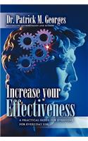 Increase Your Effectiveness
