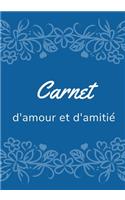 Carnet d'Amour Et d'Amitié
