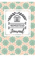 Homestead Journal: Homesteading Gift Journal Book - Blank Lined Journal Notebook Diary for Women - Farm Girl Gift