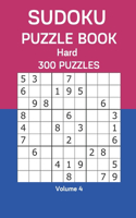 Sudoku Puzzle Book Hard: 300 Puzzles Volume 4