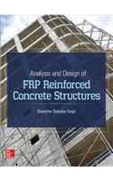 Analysis and Design of Frp Reinforced Concrete Structures