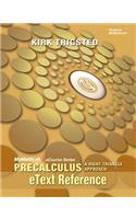 Etext Reference for Mylab Math Precalculus Right Triangle Approach