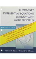 Elementary Differential Equations and Boundary Value Problems 9th Edition Binder Ready Version with Binder Ready Survey Flyer Set