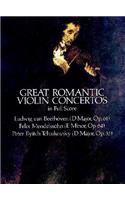 Great Romantic Violin Concertos in Full Score