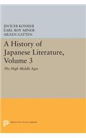 History of Japanese Literature, Volume 3