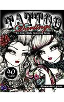 Tattoo Darlings: An Inky Girls Coloring Book