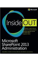 Microsoft Sharepoint 2013 Administration Inside Out