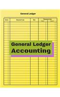 General Ledger Accounting: V.10 - Checking Account Ledger Transaction, Personal Checking Account Balance, Small Business Bookkeeping / double-sided perfect binding, non-perfor