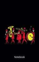 Notebook: Marching Band