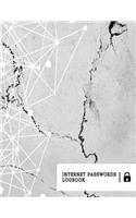 Internet Passwords Logbook