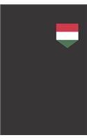 Hungary Flag Notebook Journal