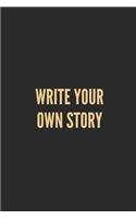 Write Your Own Story