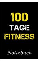 100 Tage Fitness Notizbuch
