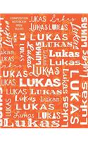 Lukas Composition Notebook Wide Ruled