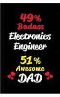 49% Badass Electronics Engineer 51% Awesome Dad