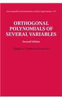 Orthogonal Polynomials of Several Variables