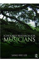 Scholarly Research for Musicians