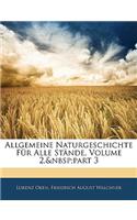 Allgemeine Naturgeschichte Fur Alle Stande, Dritten Band