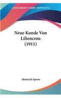 Neue Kunde Von Liliencron (1911)