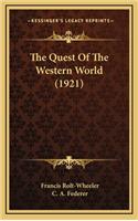 The Quest of the Western World (1921)