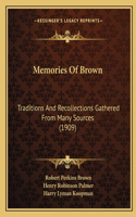 Memories Of Brown