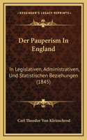 Der Pauperism In England