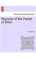 Records of the Parish of Ellon.