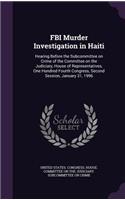 FBI Murder Investigation in Haiti