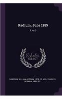 Radium, June 1915