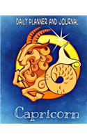 Daily Planner and Journal (Quick Appointment-Task Section) Capricorn: Personal Organizer For Daily Activities and Appointments