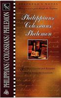 Shepherd's Notes: Philippians, Colossians & Philemon