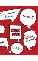 Blank Comic Book Notebook