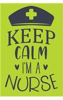 Keep Calm I'm A Nurse