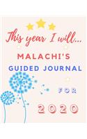 This Year I Will Malachi's 2020 Guided Journal