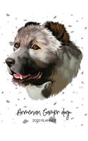 Armenian Gampr Dog 2020 Planner