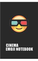Cinema Emoji Emoticons Notebook Emoji Notebook, Blank Composition Book, Emoji Notebooks for Girls/Boys, Emoji School Supplies Notebook for School / Teacher / Office / Student