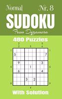 Normal Sudoku Nr.8: 480 puzzles with solution