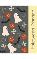 Halloween Planner: Organizer - Halloween Day Holiday Plan & Trick Or Treat, Party, Decoration, Costumes Ideas, Recipes, Budget & Shopping List, Weekly Calendar