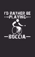 I'd rather be playing boccia: 6x9 BocciaCrossbocia - dotgrid - dot grid paper - notebook - notes