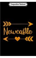 Composition Notebook: NEWCASTLE WA WASHINGTON Funny City Home Roots USA Women Gift Journal/Notebook Blank Lined Ruled 6x9 100 Pages