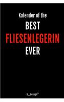 Kalender für Fliesenleger / Fliesenlegerin: Immerwährender Kalender / 365 Tage Tagebuch / Journal [3 Tage pro Seite] für Notizen, Planung / Planungen / Planer, Erinnerungen, Sprüche